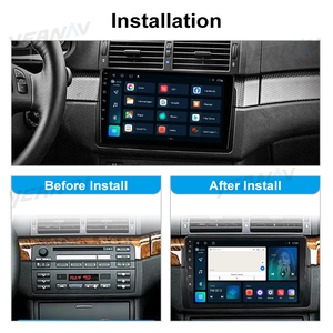Topway 7862S Bất Android 12.0 Màn Hình Cảm Ứng Đài Phát Thanh GPS Wifi Gương Liên Kết Xe Đài Phát Thanh Máy Nghe Nhạc Xe Cho E46 M3 Đầu Âm Thanh Xe Đài Phát Thanh - Product Image 6