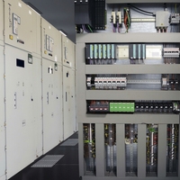 Panel de Control PLC, Solución Integrada de Almacenamiento Automatizado SCADA, Certificación CE, Precio de Fábrica, 200A 100A 24V IP54 Acero