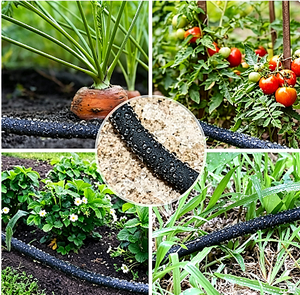 Tuyau d'arrosage poreux de 16 mm, tuyau d'irrigation goutte à goutte pour pelouse, potager, arrosage des plantes - Product Image 2