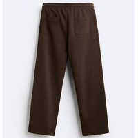 2024 fournisseur d'usine pour la marque OEM impression personnalisée broderie logo tissé lin décontracté cordon pantalons longs hommes