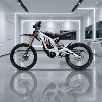 Nouvelle commande transfrontalière Sur Ron 2026 Light Bee X 72V 10kW 35Ah Moto tout-terrain électrique Ebike Surron Light Bee X à couple élevé