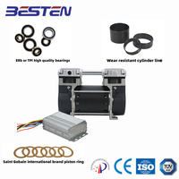 DC12V 24V 48V compresseur d'air sans huile 2L 3L 5L générateur d'oxygène aimant Permanent moteur sans balais silencieux véhicule Air pour gaz