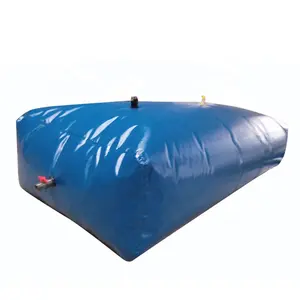 Foldable Collapsible PVC Tarpaulin Truck Water 1000 liters water bladder storage tank