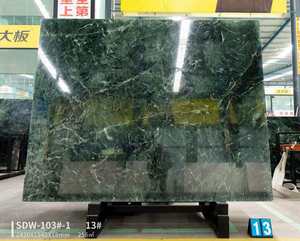 Dalle de marbre vert Verona polie, <span class=keywords><strong>pierre</strong></span> naturelle verte pour revêtement mural intérieur, villa, hall d'hôtel, sol, <span class=keywords><strong>pierre</strong></span> décorative - Product Image 4