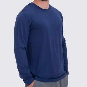 China Supplier Merino Wool Shirts And Thermal Underwear For Men 150 Long Sleeve Top