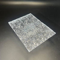 Lembaran Akrilik Tekstur Kustom 1.5mm 2.5mm 3mm untuk Ukiran Laser Lightbox & Papan Iklan, Termasuk Layanan Pemotongan