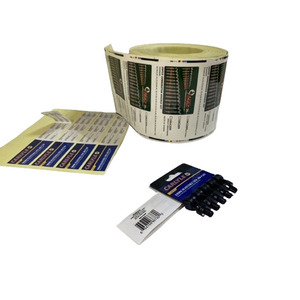 Etiquetas adhesivas con logotipo de fabricante, venta al por mayor, pegatinas de vinilo autoadhesivas personalizadas, etiqueta adhesiva impermeable Uv - Product Image 1