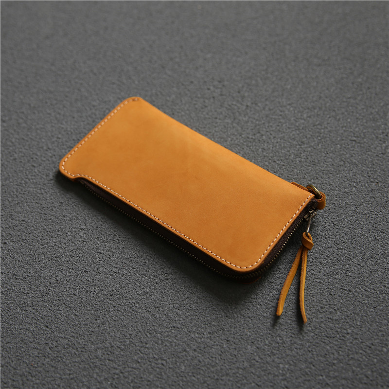 Cuero esmerilado amarillo