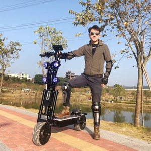 สกู๊ตเตอร์ X14 ขนาด 14 นิ้ว พร้อมมอเตอร์ทรงพลัง 72V แบตเตอรี่ลิเธียม 60AH ระบบอิเล็กทรอนิกส์อัจฉริยะ ระยะทางวิ่ง 100 กม. พร้อมเบาะนั่ง - Product Image 2