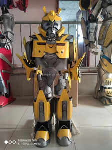 Nanchi Promotion pas cher portable Performance Costumes noël enfants vacances fête accessoires bleu enfants Robot Cosplay Costumes - Product Image 5