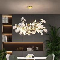 JACKSUN-Lustre en fer de style nordique pour salon, chambre à coucher, salle à manger, escalier, lampe d'allée pour projet d'hôtel