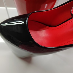 Nuova Scarpa Rossa <span class=keywords><strong>con</strong></span> <span class=keywords><strong>Tacco</strong></span> in Acciaio da 30cm, Cinturino <span class=keywords><strong>con</strong></span> Fibbia, Taglia Grande e <span class=keywords><strong>Tacco</strong></span> Ultra Alto e Sottile - Product Image 4