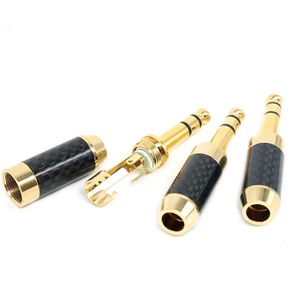 Yivo xssh אודיו oem מצופה זהב <span class=keywords><strong>1</strong></span>/<span class=keywords><strong>4</strong></span> אינץ 'מחבר היפי 6.35 מ "מ 6.5 מ" מ סטריאו גיטרה אוזניות סטריאו גיטרה - Product Image 6