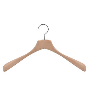 Cintre <span class=keywords><strong>de</strong></span> costume en bois <span class=keywords><strong>de</strong></span> marque avec logo personnalisé pour magasin <span class=keywords><strong>de</strong></span> vêtements - Product Image 3