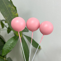 2cm 2,5cm 3cm 4cm Glitzernde Glänzende Kuchenkugeln Glänzende Farbige und Matte Dekorationen Kunstkugeln für Tortendekoration