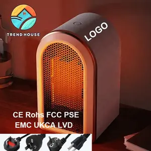 Groothandel Kleine Elektrische Kachel Huishoudelijke Kleine Zon Keramische Heteluchtverwarming Desktop Ptc Kachel Ventilator