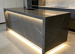 หินอ่อนอัลตร้าแมนเกรย์สีน้ำตาลธรรมชาติ |   ตัวเลือกพรีเมียมสำหรับบันได ผนังและพื้นเคาน์เตอร์ครัว ห้องน้ำ และล็อบบี้โรงแรม - Product Image 3