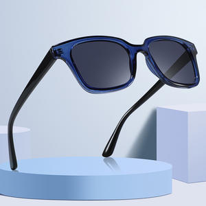 Lunettes de soleil carrées classiques pour enfants, protection UV400, monture PC, verres AC, unisexe, protection solaire, mode, tenues de voyage - Product Image 5