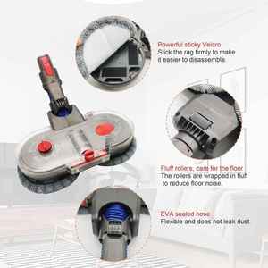 Cabezal de cepillo para suelo, piezas de repuesto de plástico, cabezal de cepillo para suelo para aspiradora V7 <span class=keywords><strong>V11</strong></span> V8 V10 V15 - Product Image 5