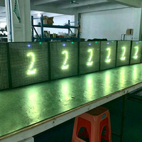 Mur vidéo modulaire à pixels LED RVB, écran à effets visuels flexibles pour la décoration de scène de mariage, salle de banquet