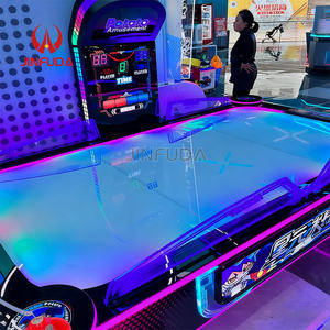 Table de hockey d'espace pour deux joueurs, machine de <span class=keywords><strong>jeu</strong></span> d'arcade à pièces, équipement de divertissement intérieur à vendre - Product Image 2