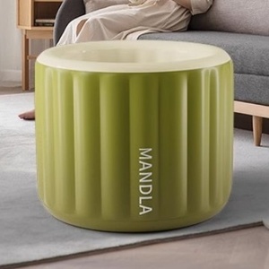 Inflatable PVC Bath <strong>Tub</strong> <strong>Cloud</strong>-Shaped Soaking <strong>Tub</strong> Foldable Storable Daily Use for Health Care Medicinal Bathing Constant - Product Image 6