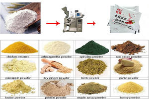 KEFAI Machine d'emballage entièrement automatique de film de poudre Machine d'emballage de lait de <span class=keywords><strong>ketchup</strong></span> en poudre de qualité alimentaire - Product Image 3
