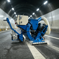 Machine de sablage routier populaire et puissante pour l'élimination de la rouille et l'entretien des autoroutes