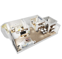 Muebles de Dormitorio Modernos y Económicos para Hoteles, Apartamentos y Villas, Proveedor de 5 Estrellas, Muebles Alibaba