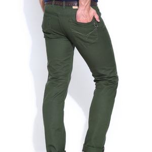Jeans ajustados color verde oliva para hombre 2019 - Product Image 4
