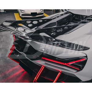 สปอยเลอร์หลังคาร์บอนไฟเบอร์ทรง DK สำหรับรถยนต์ Lamborghini Revuelto - Product Image 2
