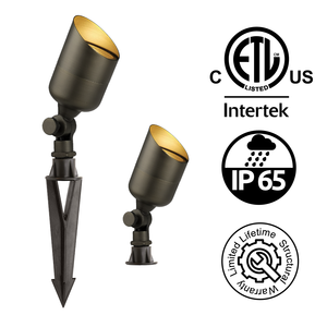 Directional có dây Brass IP65 không thấm nước 12V giọng lên vườn cây cọ điện áp thấp cảnh quan đèn LED ánh sáng tại chỗ ngoài trời - Product Image 2