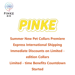 Collar para mascotas personalizado <span class=keywords><strong>PINK</strong></span>, diseño de fabricante, logotipo, Collar para la cabeza con logotipo y decoración de plumas, patrón de impresión, correa para perros y gatos - Product Image 2