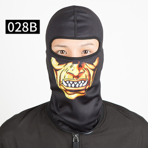 Halloween <b>Face</b> <b>Mask</b> Printed Polyester Windproof Outdoor Sports Unisex One Size <b>Winter</b> Warmth Protection - Product Image 2