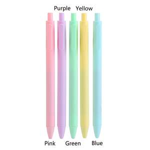 Bolígrafo de Gel de Color Macaron, Creativo, Color Caramelo, Bolígrafo de Tinta Negra para Estudiantes, Oficina, Papelería, Firma - Product Image 6