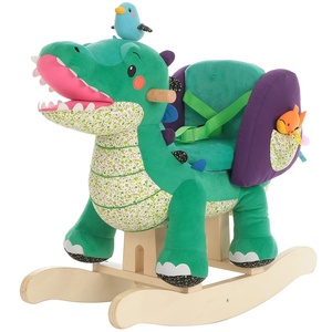 1-3 anni bambini <span class=keywords><strong>cavallo</strong></span> a dondolo in legno peluche animale bilanciere coccodrillo <span class=keywords><strong>verde</strong></span> altalena <span class=keywords><strong>cavallo</strong></span> a dondolo per bambini - Product Image 6