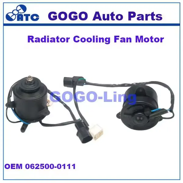 Motore della ventola del radiatore automatico GOGO per mitMitsubishi OEM 062500-0111