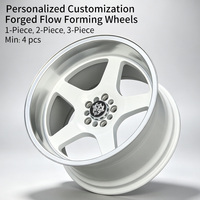عجلات فلوتون 18 بوصة من الألومنيوم 18×9.5 5×100/108/120 عجلات بي بي سبورت 10 ثقوب لسيارات الركاب مناسبة لسوبارو وشيفروليه