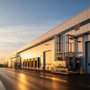 Chambre froide industrielle commerciale préfabriquée en structure acier pour entrepôt, stockage de fruits de mer et congélation de poisson - Product Image 2