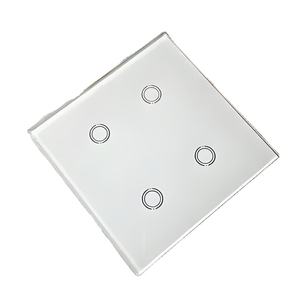Panneaux de verre plats, courbes, irréguliers, sur mesure, couleur unie, verre trempé intelligent pour la décoration intérieure et extérieure - Product Image 4