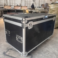 Boîte de rangement robuste en aluminium, boîtes pour câbles de vol, valise de transport, empilable, ATA, valise de transport à roulettes, coffre utilitaire, valises pour câbles de vol