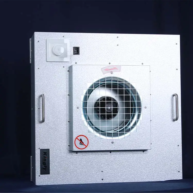 Fabrikant Ffu Ventilator Filter Unit Met H13 H14 Hepa Voor Cleanroom Laminaire Flow Kap Hepa Ventilatorfiltereenheid