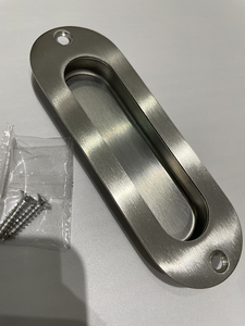 Mattschwarzer Einbau-Schrank griff Schiebetür Edelstahl Verdeckter Zug Langlebige Schubladen knöpfe für die Küche - Product Image 5