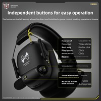 ONIKUMA GT888 Headset Gaming Empat Mode 2.4G Nirkabel BT 5.3 Driver 50mm Waktu Putar 60 Jam Mikrofon Dapat Diputar untuk PS5 PC Switch