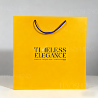 Özel Logo Baskılı Karton Hediye Çantası El Yapımı Pamuklu İp Saplı Lüks Kraft Butik Hediye Mağazaları Toptan Satış