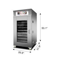 Industriële Voedseldroger Fruitdroger Plantaardige Verwerking Essentiële Bakapparatuur Te Koop