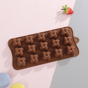 Molde de Silicona Reutilizable de Grado Alimenticio con Patrón de Diamante para Chocolate, <span class=keywords><strong>Dulces</strong></span> <span class=keywords><strong>Caseros</strong></span> y Suministros de Repostería - Product Image 4