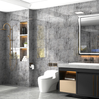 Vinilo Decorativo para Pared con Diseño de Mármol Impermeable para Cocina, Adhesivo de Pared con Diseño de Mármol Brillante Resistente a la Humedad para Dormitorio
