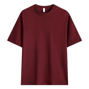 เสื้อยืดผู้ชายผ้าคอตตอนหนา 230 กรัม สไตล์เรโทร ลุคสตรีท ดีไซน์เรียบ สำหรับพิมพ์โลโก้ DIY สร้างแบรนด์ของคุณเอง - Product Image 3