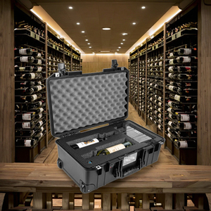 Trường hợp nhựa cứng cho rượu vang cuối cùng và tinh thần du lịch tàu sân bay với bánh xe cho các loại trường hợp thẻ thể thao các loại thiết bị - Product Image 2